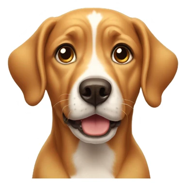 Surprised dog sticker