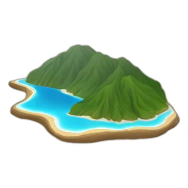 Ile de la reunion sticker
