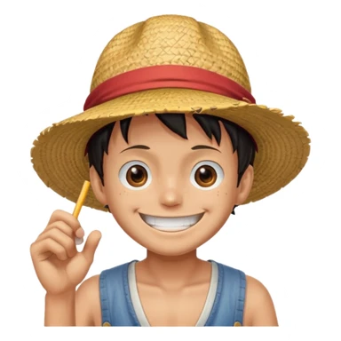 Luffy  emoji sticker