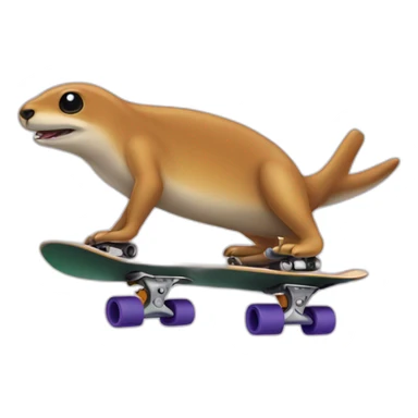 Canguru skate sticker