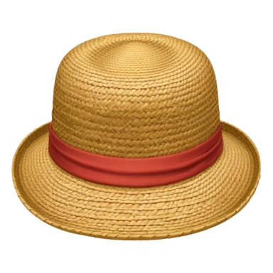 Give luffy straw hat emoji sticker