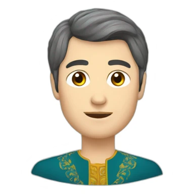 Kurt is a traditional product that belongs to the Kazakh culture sticker