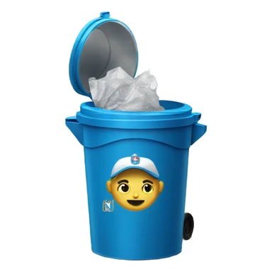 Napoli FC trash can sticker