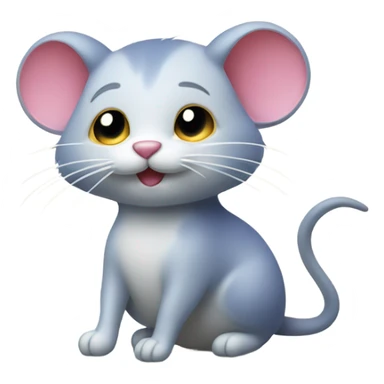 a toy for a cat sticker