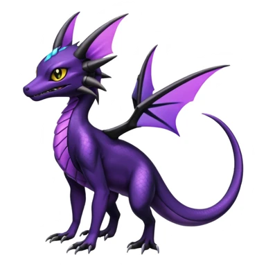 Shiny Salandit-Noivern-Umbreon-Hybrid (Full body) sticker