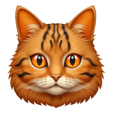 گربه ی چاقی با چشمان چپ sticker