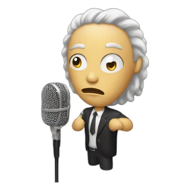 opinion microphone sticker