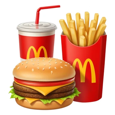 1990’s McDonald’s meal sticker