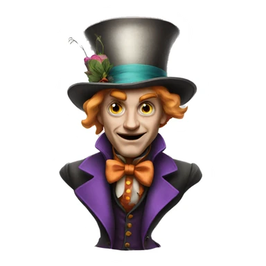 Mad hatter  sticker