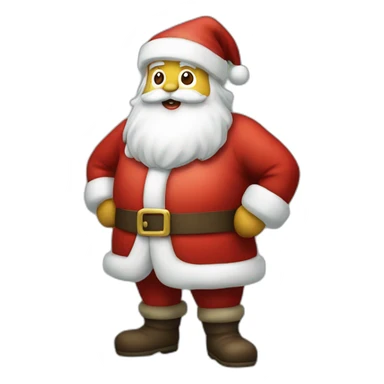 Santa Claus Standing sticker