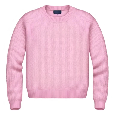 light pink sweater sticker