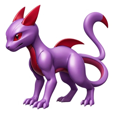 Mewtwo-Genesect-Pokémon-Fakémon-hybrid-creature sticker