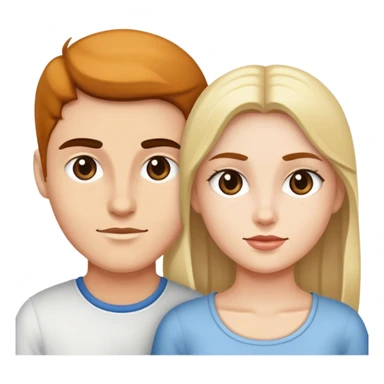 M and L together  sticker