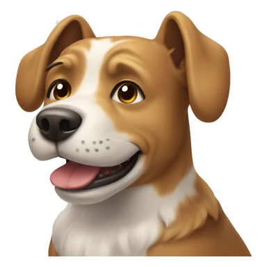 two happy dog sticker