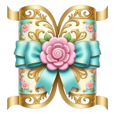 rococo candy wrap sticker