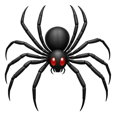Black coloured spider emoji,so that I could copy and paste on my bio sticker