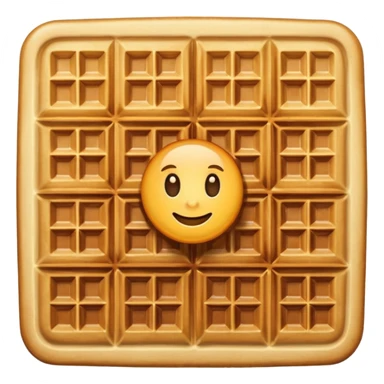 waffle sticker