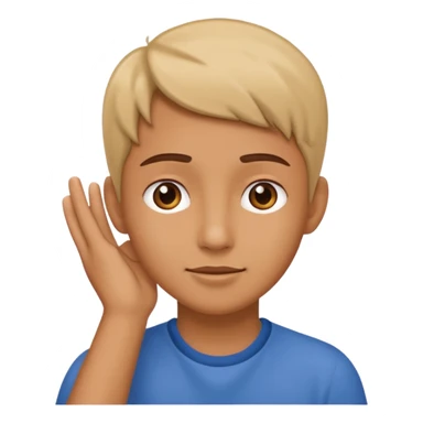 Sorry touch the ear sticker