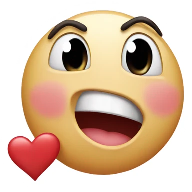 Flying kiss emoji sticker