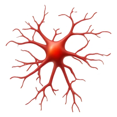 red neuron sticker
