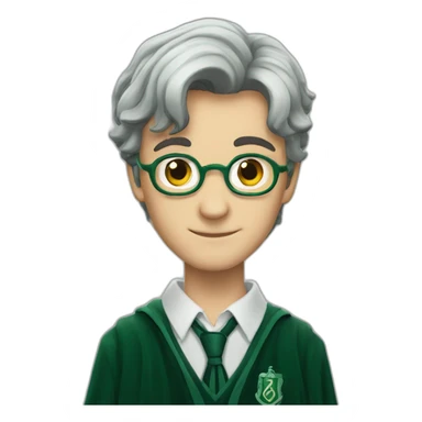 Slytherin Harry potter sticker