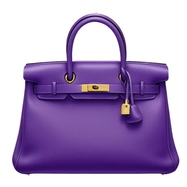 Hermès Kelly purple  bag sticker
