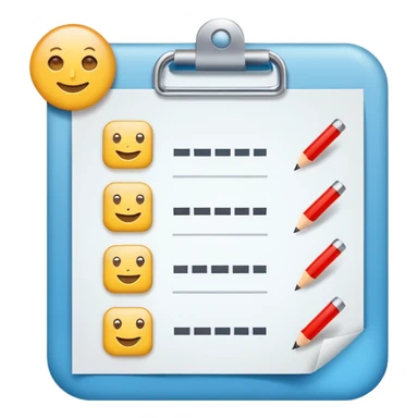 paper test with chekbox sticker