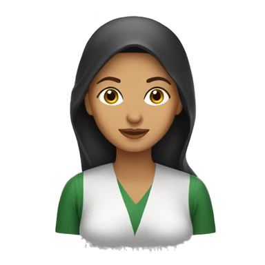 algerian woman sticker