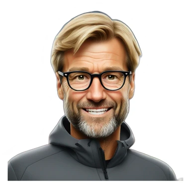 jurgen-klopp-in-barcelona sticker