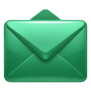 green mail icon sticker