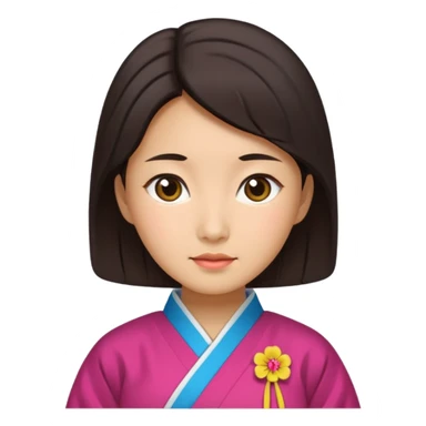 korean mother sticker