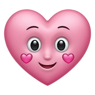 Gerente um coração rosa sticker