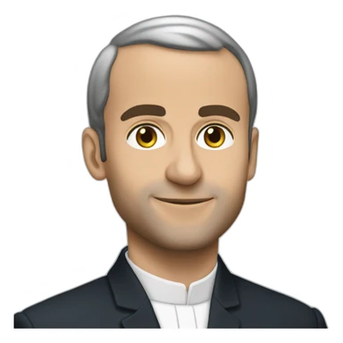 Macron muslim french sticker