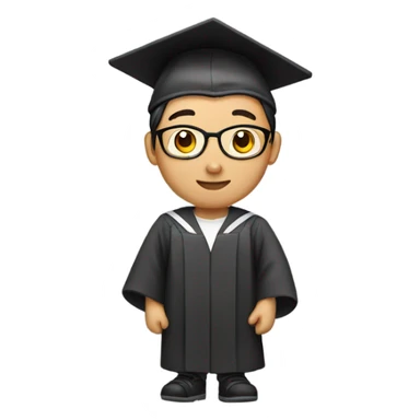 Graduate chinese Student  sticker