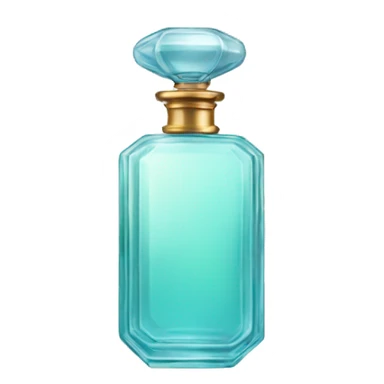 glass perfume bottle sticker