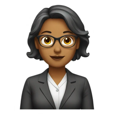 teacher woman sticker