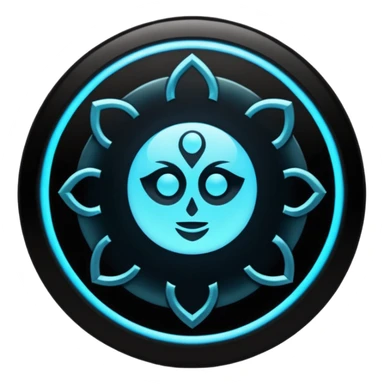 mystic dark symbol sticker