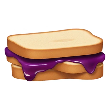 Pb&j sandwich  sticker