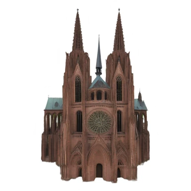 Strasbourg Cathedral  sticker