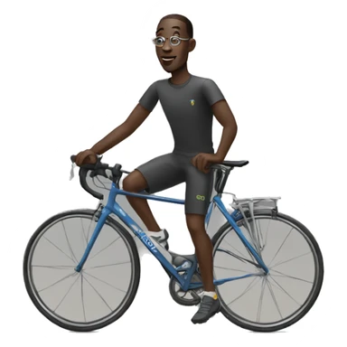 ousmane sonko sur un velo sticker