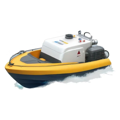 shore power unit for boats sticker