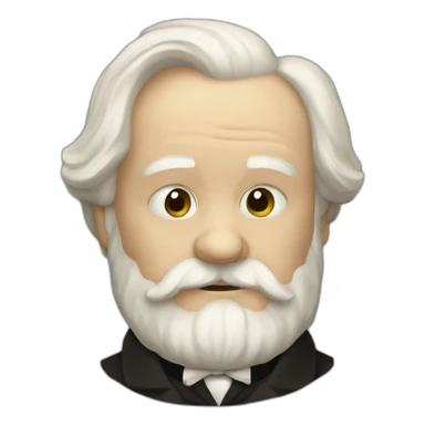Victor hugo sticker