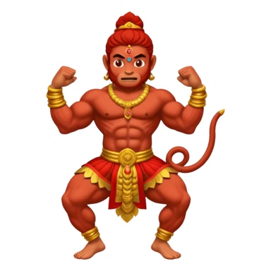 Hanuman ji sticker
