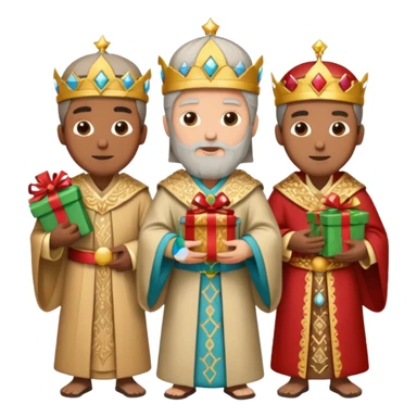 three wise men sticker