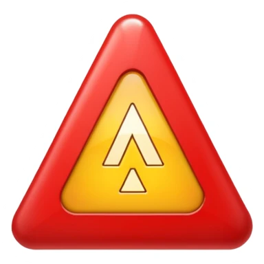 simbolo de alerta sticker