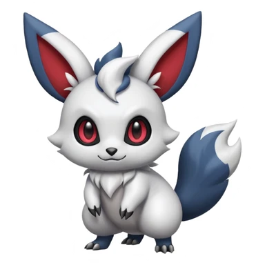 Zangoose-Minccino-Absol-Pachirisu-fusion sticker