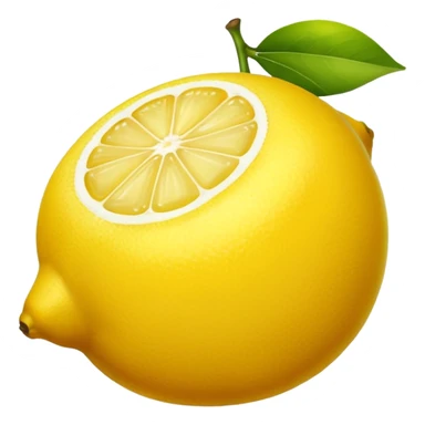 Lemon sticker