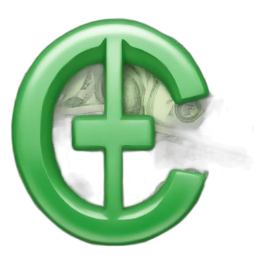dollars symbol sticker