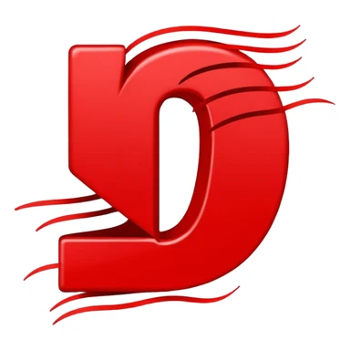 number 5000 styled like classic red 100 emoji, bold, double underlined, with motion lines, vibrant energetic look sticker