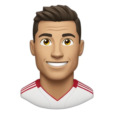 Cristiano Ronaldo suu sticker
